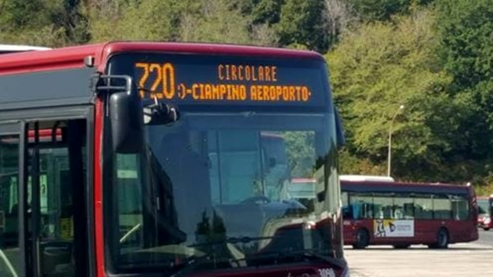bus line 720 - Rome Ciampino airport